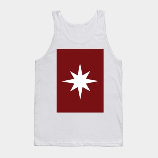 Star Red Tank Top